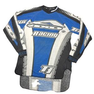 VTG 90s AXO Sport Racing Motocross Supercross Team Issue 9 Jersey Pro Jersey XL